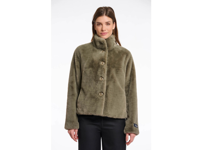 Veste courte Rino et Pelle en fausse fourrure