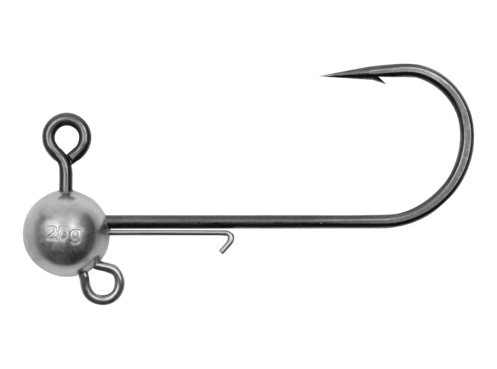 mega jig head black cat