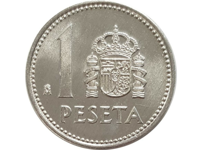 ESPAGNE 1 PESETA 1985 SUP/NC