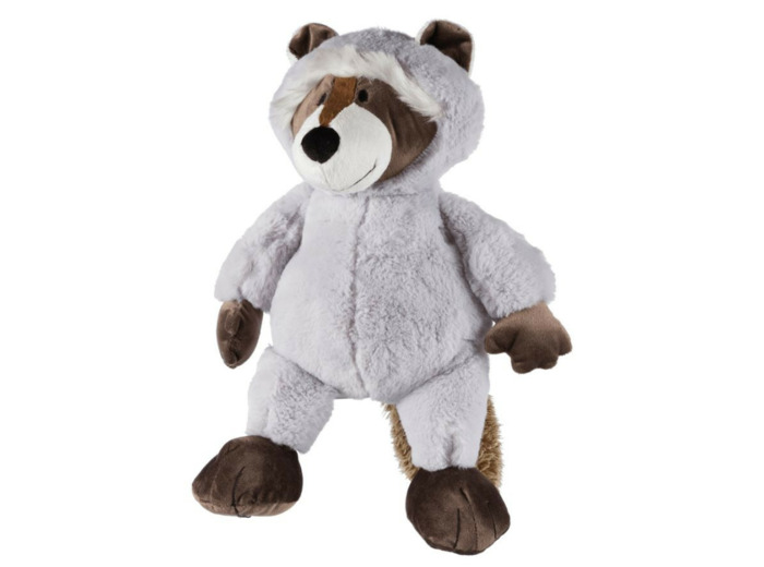 Peluche Raton laveur pour chien - 54cm