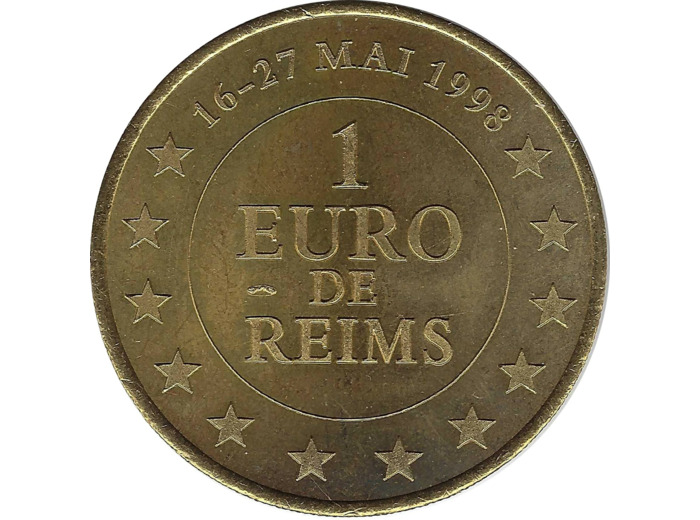 EURO TEMPORAIRE 1 EURO DE REIMS 1998 UNC