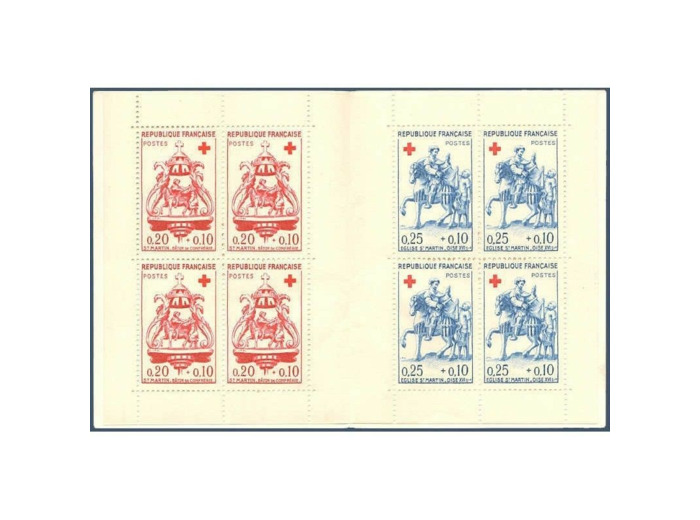 FRANCE Carnet croix rouge - 1960 - Yvert 2009 - Neuf