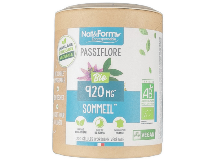 Passiflore 920mg Sommeil 200 Gélules