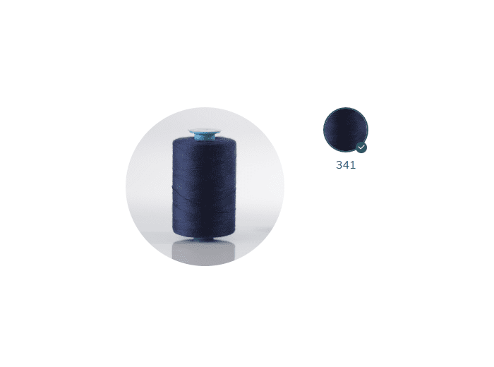 ZX 35 - 341 AMIRAL FIL À COUDRE 100% POLYESTER TRÈS RÉSISTANT bobine 500m