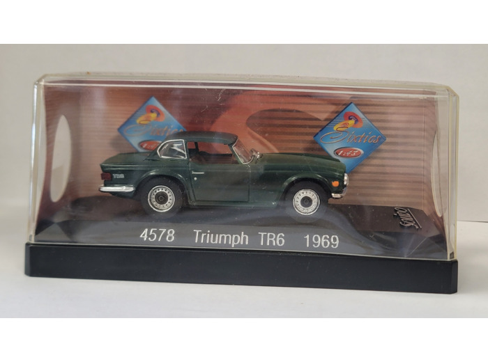 TRIUMPH TR6 1969 SOLIDO 4578 1/43 BOITE D'ORIGINE