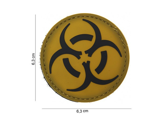 Patch 3D PVC " RESIDENT EVIL " Jaune