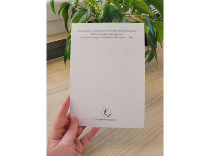 Affiche botanique - Bouquet de fleurs