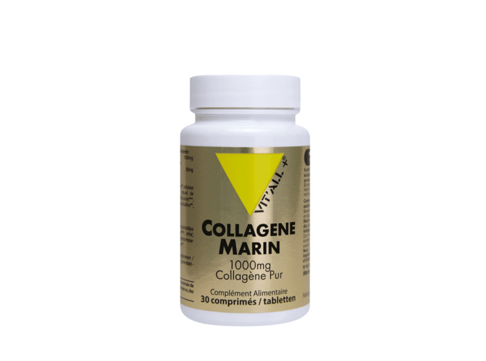 Collagène Marin Pur 1000mg- 30 comprimés-Vit'all+