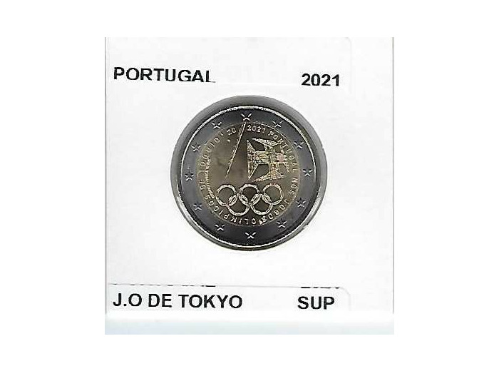 PORTUGAL 2021 2 EURO COMMEMORATIVE J.O DE TOKYO SUP