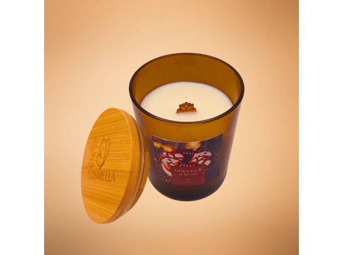 Bougie parfumée rechargeable - Douceur d'hiver