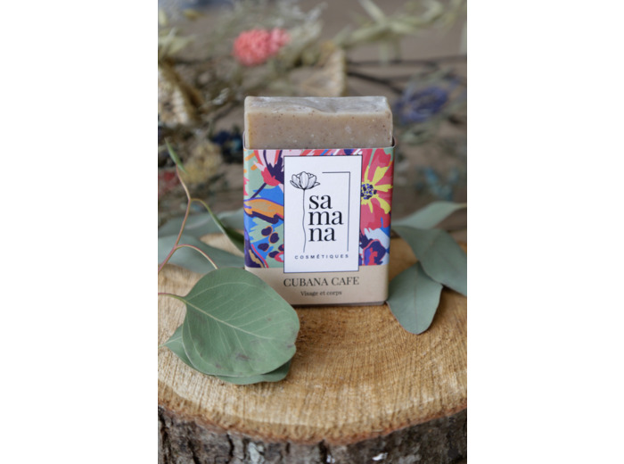 Savon Exfoliant au café - Note Boisée
