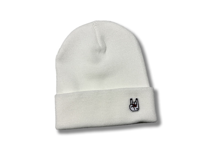 Bonnet « Hell yeah Poulette » blanc