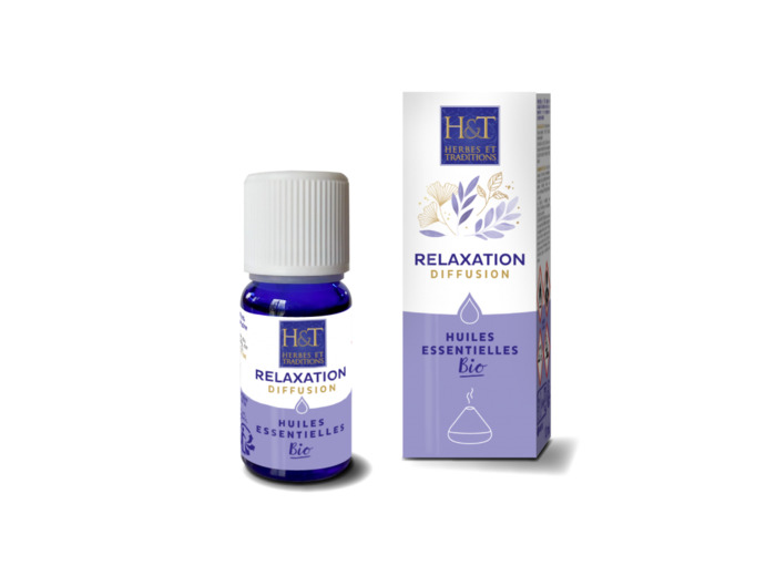Synergie d'huiles essentielles à diffuser-relaxation-10ml-Herbes et Traditions