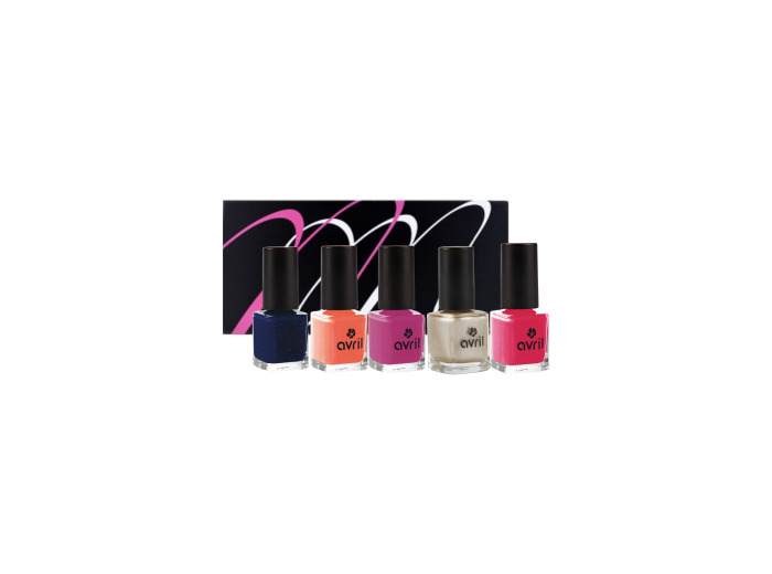 Coffret MondeBio Box vernis Top 5