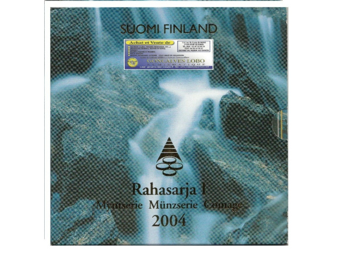 FINLANDE 2004 BU SERIE 8 MONNAIES