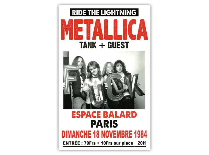 Affiche Metallica