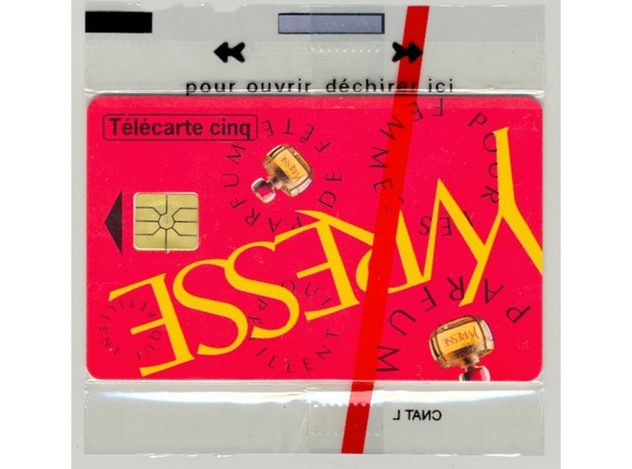 TELECARTE NSB 5 UNITE 08/96 YVRESSE YSL GN259