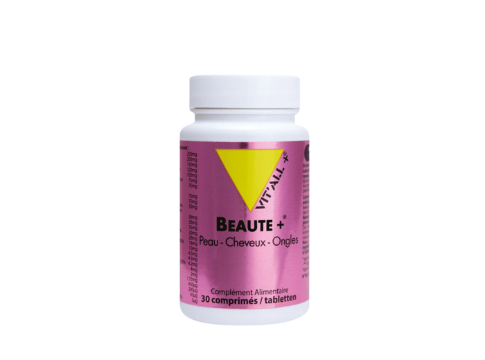 Beauté Plus-peau cheveux et ongles-30 comprimés-Vit'all+