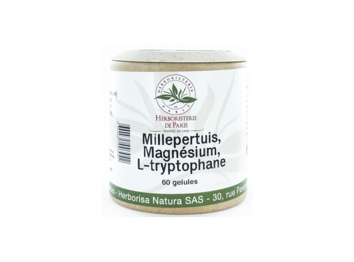 Millepertuis Extrait L Tryptophane Magnésium 60 Gélules