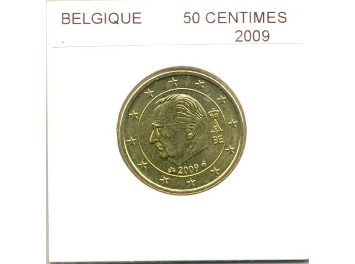 BELGIQUE 2009 50 CENTIMES  SUP