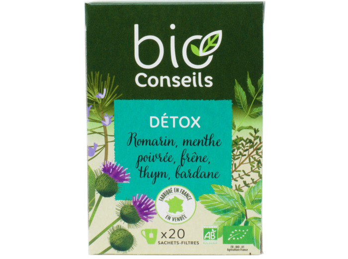 Infusion Détox Bio 20 Sachets
