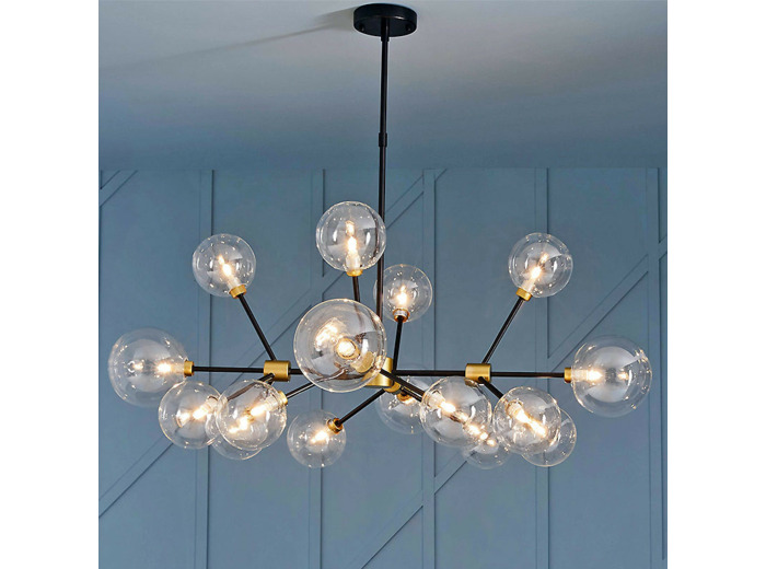 Lustre ajustable lactée 98x154cm