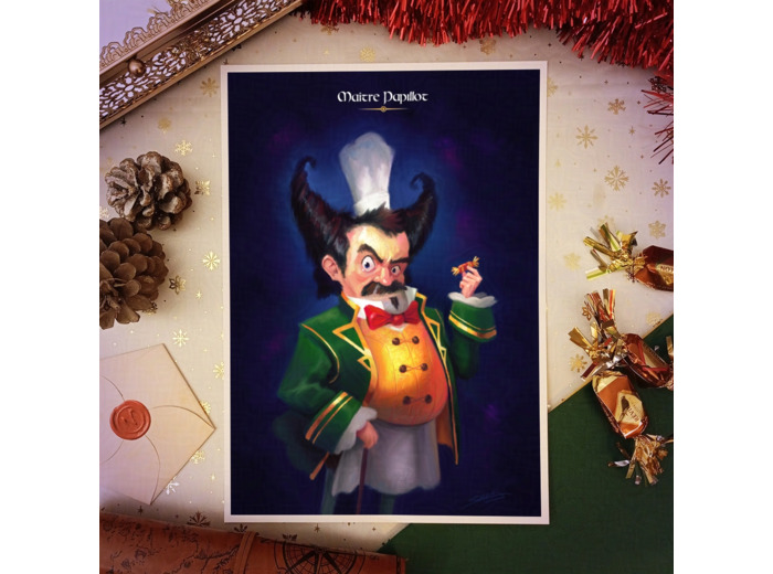 Poster - Maître Papillot