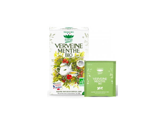 Tisane Verveine Menthe bio 18 sachets 36g