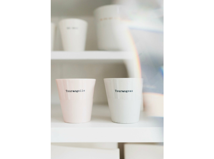 Tasse Tourangelle Blanc - Sophie Masson