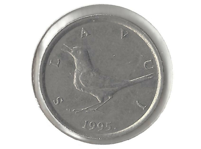 CROATIE 1 KUNA 1995 Etat TTB