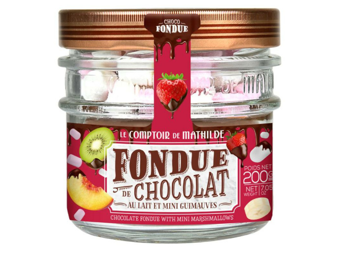 Fondue de Chocolat Au Lait et Mini Guimauves 200G