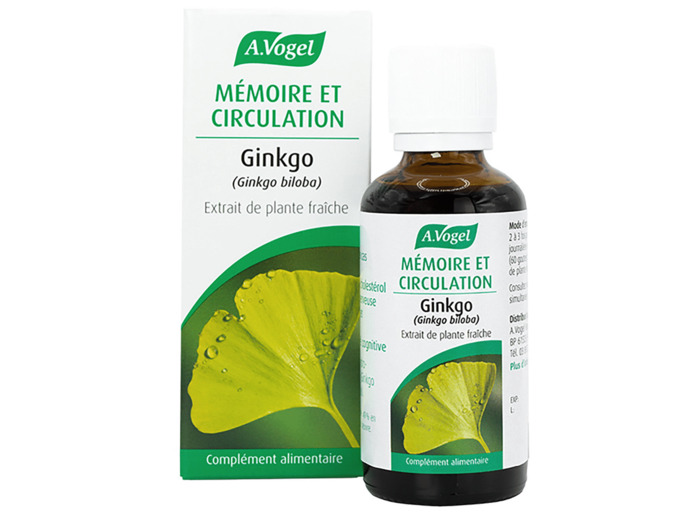 Ginkgo extrait de plante fraîche-50 ml-Vogel