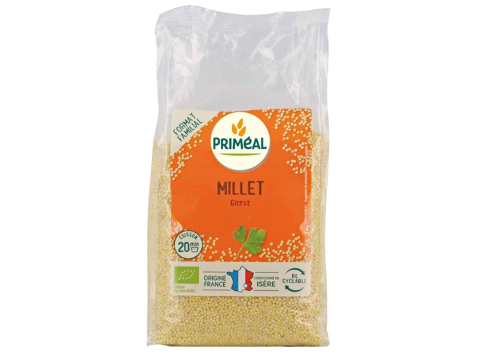 Millet décortiqué Bio Français-500g-Priméal