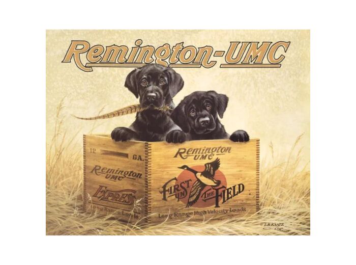 Plaque métal - Remington UMC - 31,5x40.