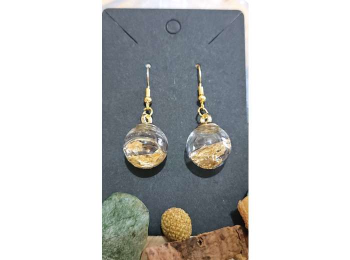 Boucles d'oreilles "Bulles de fantaisie"