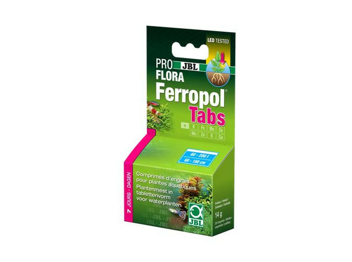 Fertilisant FerroTabs pour plantes d'aquarium - x30