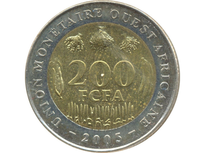 B.C.E.A.O. 200 FRANCS 2005 TTB+