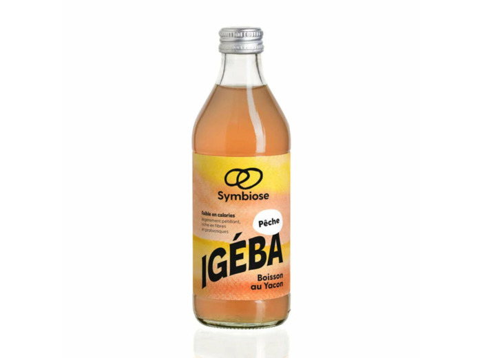 Igéba Boisson au sirop de Yacon à la pêche-33cl