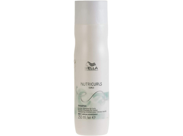 WELLA  Nutricurls Shampooing Micellaire pour Cheveux Bouclés 250 ml