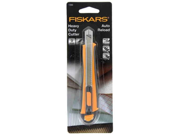 Cutter Fiskars Pro Auto Rechargeable Usage intensif 9 mm -AA1004621