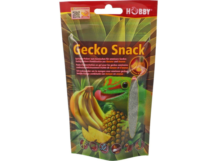 GECKO Snack, Banane & Ananas - 100g