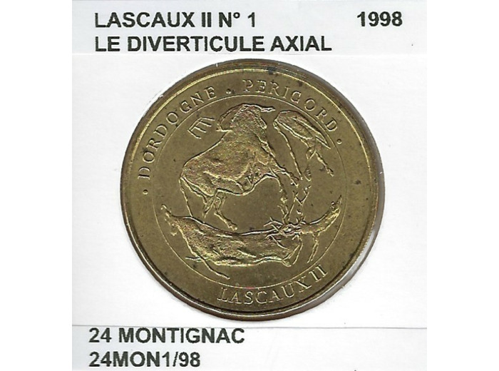 24 MONTIGNAC LASCAUX II Numero 1 LE DIVERTICULE AXIAL 1998 SUP