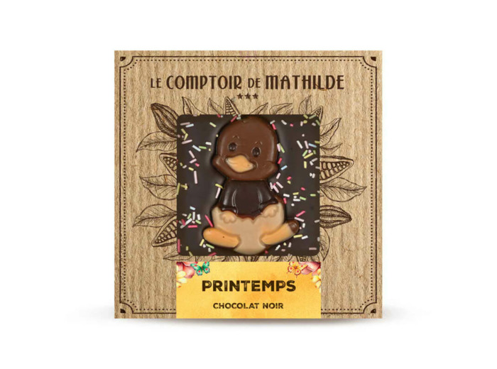 Tablette Chocolat Noir Edition Printemps 80G