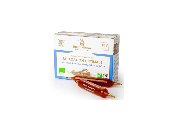 Préparation Dynamisée Relaxation Optimale 10 ampoules de 10ml
