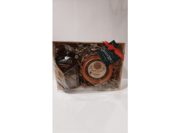 Coffret Rillettes de Gélines et Raisins Vouvray