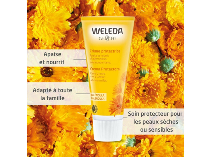 Creme calendula visage corps 75ml Gamme Calendula