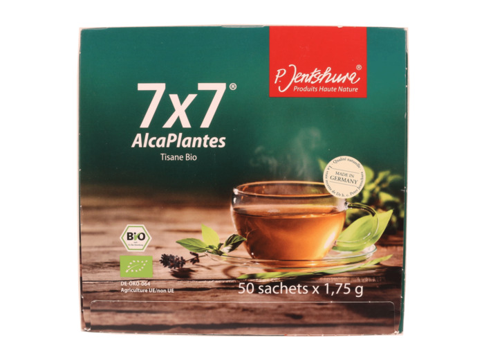 7x7 AlcaPlantes Tisane Bio 50 sachets de 1.75g