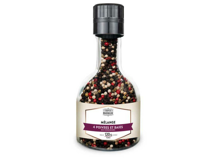 Mélange 4 poivres et baies - Empilable