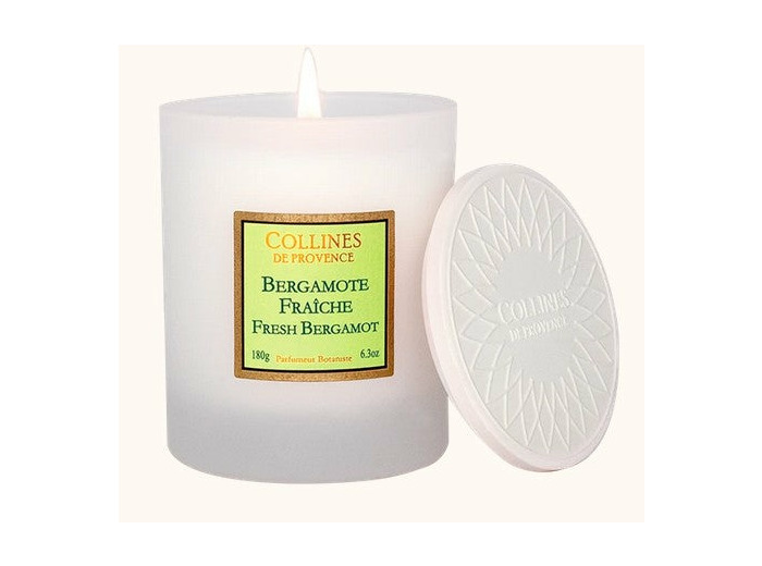 BOUGIE 180G BERGAMOTE FRAICHE