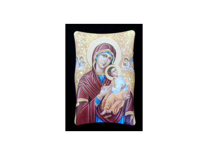 Plaque à poser en résine 10x7cm- PERPETUEL SECOURS